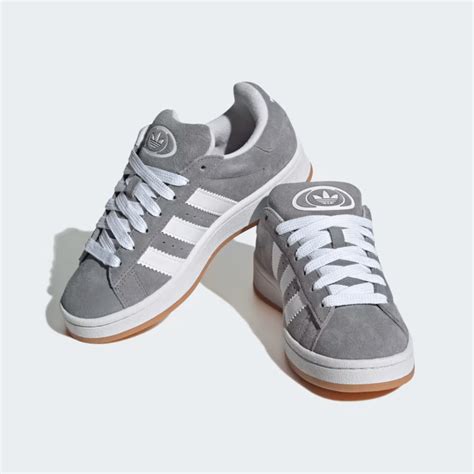 adidas campus grijz|adidas campus 00s grey three.